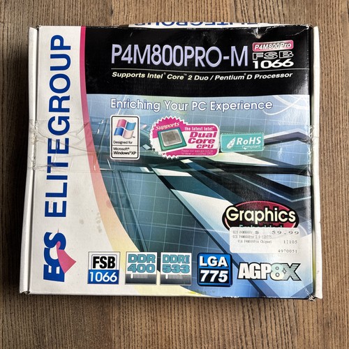 Elitegroup ecs p4m800pro - elitegroup/ecs, p4m800pro-m