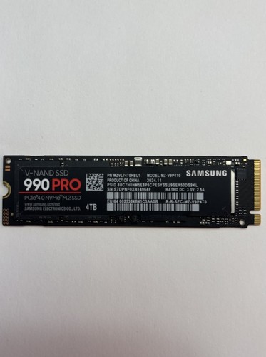 Samsung 990 pro 4tb ssd - 990,